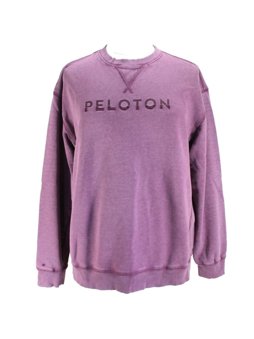 Peloton Brooklyn Crewneck Sweatshirt Mens Size XL Purple Long Sleeve Pullover